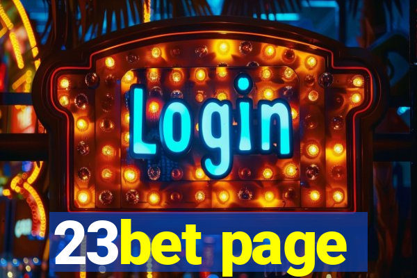 23bet page